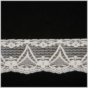 Sheer Lace Trim |  White Sheer Lace Lace Trim Sheer Lace Trim