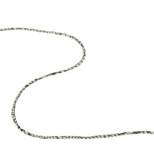 Spaghetti Cords |  Agate Gray And Off-White Geometric Spaghetti Cord – 0.1875" Cords Agate Gray