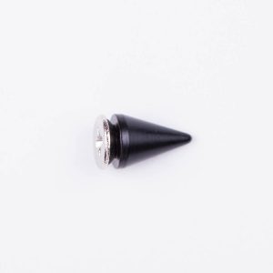 Spikes And Studs |  0.375" Black Nickel Spike Stud Spikes And Studs Black