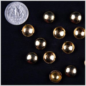 Spikes And Studs |  1/2" Gold Dome Nailheads Spikes And Studs Gold