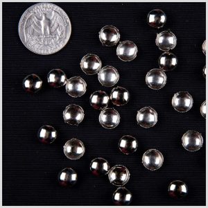 Spikes And Studs |  3/8" Nickel Dome Nailheads Spikes And Studs Nickel