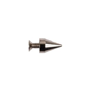 Spikes And Studs |  Silver Nickel Spike Stud – 0.625" Spikes And Studs Silver