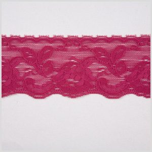 Stretch Lace Trim |  Wine Stretch Lace Lace Trim Stretch Lace Trim