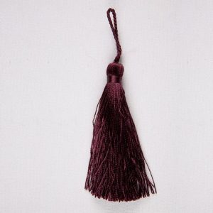 Tassels |  3.5" Eggplant Basic Tassel Tassels Eggplant