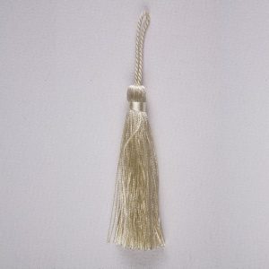 Tassels |  3.5" Ivory Basic Tassel Tassels Ivory