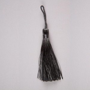 Tassels |  3.5" Pewter Basic Tassel Tassels Pewter