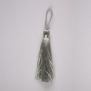 Tassels |  3.5" Seafoam Basic Tassel Tassels Silver