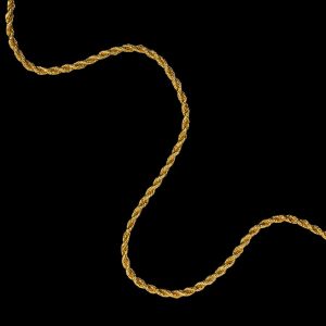 Twisted Cords |  1/8" Gold Metallic Cord Cords Gold