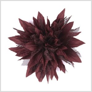 Brooches |  Brown Fabric Flower Brooch Brooches Brooches