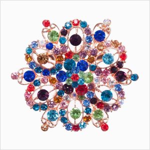 Brooches |  Multicolor Rhinestone Brooch Brooches Brooches