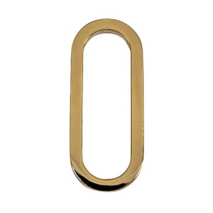 Buckles |  Gold Metal Oval Ring – 1.5" X 0.5" Buckles Buckles