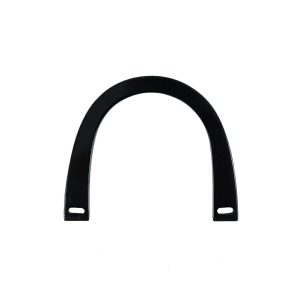 Handbag Handles |  Black Plastic Handle – 5" X 5" Handbag Handles Black